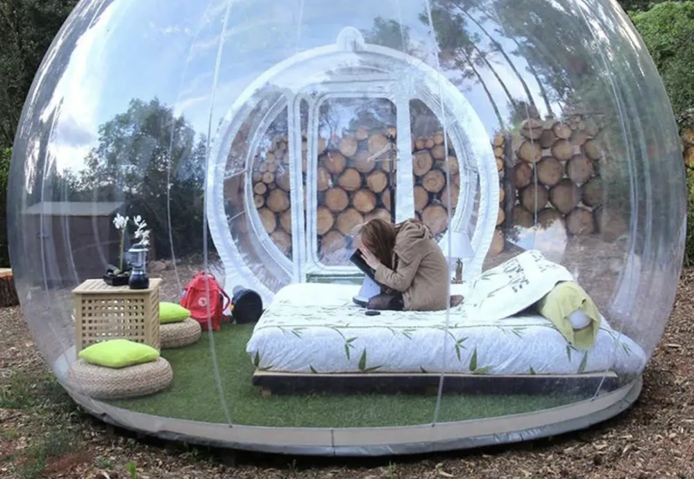 bubble tent glamping