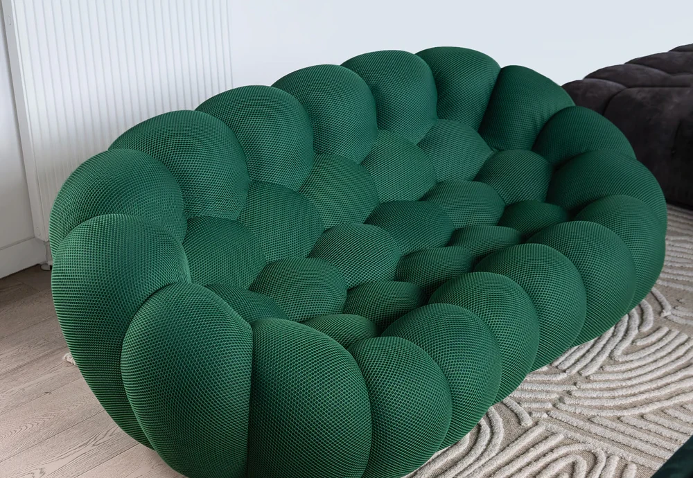 bubble looking couch